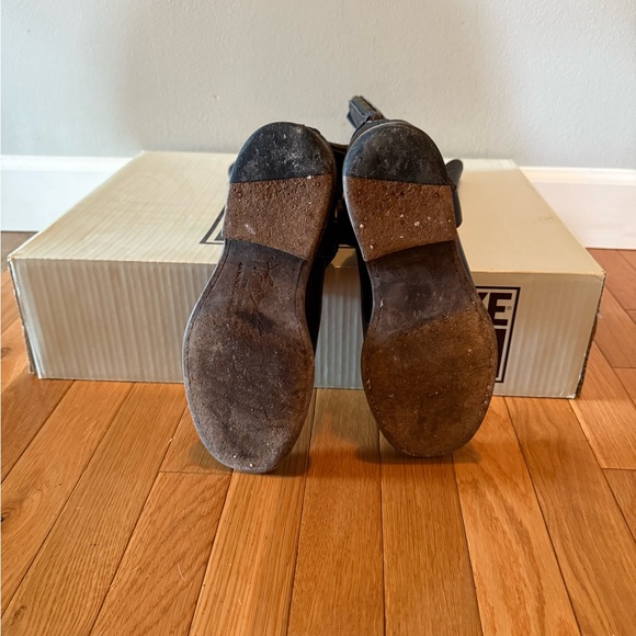 Frye Dark Leather Riding Boots - Picture 6 of 8